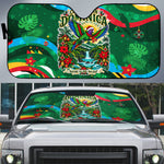 Dominica Sisserou Parrot Christmas Auto Sun Shade Nature Island Tropical Botanical Winter Holiday