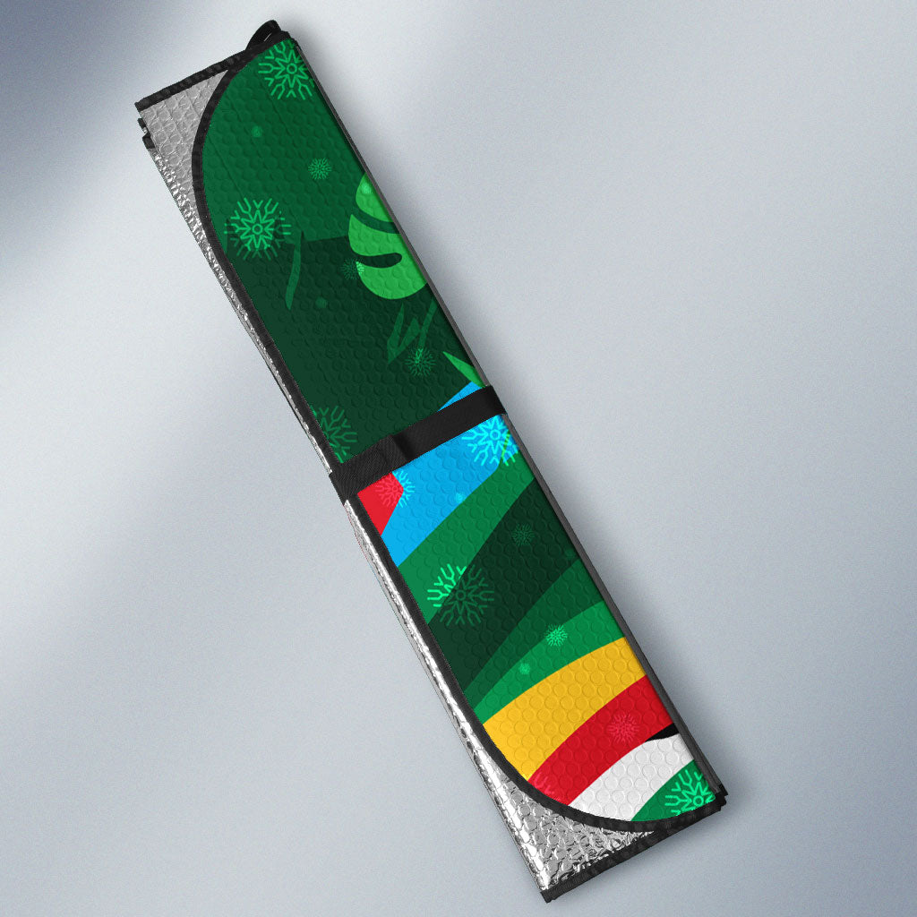 Dominica Sisserou Parrot Christmas Auto Sun Shade Nature Island Tropical Botanical Winter Holiday