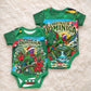 Dominica Sisserou Parrot Christmas Baby Onesie Nature Island Tropical Botanical Winter Holiday