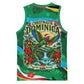 Dominica Sisserou Parrot Christmas Basketball Jersey Nature Island Tropical Botanical Winter Holiday