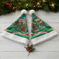 Dominica Sisserou Parrot Christmas Santa Hat Nature Island Tropical Botanical Winter Holiday