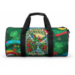 Dominica Sisserou Parrot Christmas Duffle Bag Nature Island Tropical Botanical Winter Holiday
