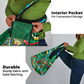Dominica Sisserou Parrot Christmas Grocery Bag Nature Island Tropical Botanical Winter Holiday