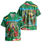 Dominica Sisserou Parrot Christmas Kid Hawaiian Shirt Nature Island Tropical Botanical Winter Holiday