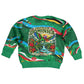 Dominica Sisserou Parrot Christmas Kid Ugly Christmas Sweater Nature Island Tropical Botanical Winter Holiday