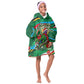 Dominica Sisserou Parrot Christmas Kid Wearable Blanket Hoodie Nature Island Tropical Botanical Winter Holiday