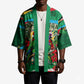 Dominica Sisserou Parrot Christmas Kimono Nature Island Tropical Botanical Winter Holiday
