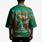 Dominica Sisserou Parrot Christmas Kimono Nature Island Tropical Botanical Winter Holiday