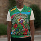 Dominica Sisserou Parrot Christmas Knitted V-Neck Vest Nature Island Tropical Botanical Winter Holiday