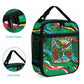 Dominica Sisserou Parrot Christmas Lunch Bag Nature Island Tropical Botanical Winter Holiday