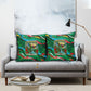 Dominica Sisserou Parrot Christmas Pillow Cover Nature Island Tropical Botanical Winter Holiday
