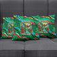 Dominica Sisserou Parrot Christmas Pillow Cover Nature Island Tropical Botanical Winter Holiday