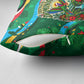 Dominica Sisserou Parrot Christmas Pillow Cover Nature Island Tropical Botanical Winter Holiday