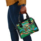 Dominica Sisserou Parrot Christmas Shoulder Handbag Nature Island Tropical Botanical Winter Holiday