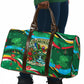 Dominica Sisserou Parrot Christmas Travel Bag Nature Island Tropical Botanical Winter Holiday