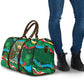 Dominica Sisserou Parrot Christmas Travel Bag Nature Island Tropical Botanical Winter Holiday