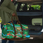 Dominica Sisserou Parrot Christmas Travel Bag Nature Island Tropical Botanical Winter Holiday