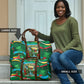 Dominica Sisserou Parrot Christmas Travel Bag Nature Island Tropical Botanical Winter Holiday