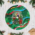 Dominica Sisserou Parrot Christmas Tree Skirt Nature Island Tropical Botanical Winter Holiday