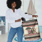 Kenya Christmas Santa Wildlife Laundry Basket Heri Ya Krismasi - Elephant Giraffe - Ugly Pixel Art