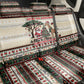 Kenya Christmas Santa Wildlife Back Car Seat Cover Heri Ya Krismasi - Elephant Giraffe - Ugly Pixel Art
