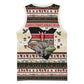 Kenya Christmas Santa Wildlife Basketball Jersey Heri Ya Krismasi - Elephant Giraffe - Ugly Pixel Art