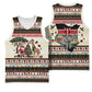 Kenya Christmas Santa Wildlife Basketball Jersey Heri Ya Krismasi - Elephant Giraffe - Ugly Pixel Art