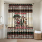 Kenya Christmas Santa Wildlife Bathroom Set Heri Ya Krismasi - Elephant Giraffe - Ugly Pixel Art