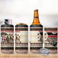 Kenya Christmas Santa Wildlife 4 in 1 Can Cooler Tumbler Heri Ya Krismasi - Elephant Giraffe - Ugly Pixel Art