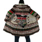 Kenya Christmas Santa Wildlife Cloak Heri Ya Krismasi - Elephant Giraffe - Ugly Pixel Art