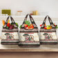 Kenya Christmas Santa Wildlife Grocery Bag Heri Ya Krismasi - Elephant Giraffe - Ugly Pixel Art