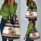 Kenya Christmas Santa Wildlife Grocery Bag Heri Ya Krismasi - Elephant Giraffe - Ugly Pixel Art