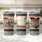 Kenya Christmas Santa Wildlife Tumbler Cup Heri Ya Krismasi - Elephant Giraffe - Ugly Pixel Art