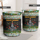 Zimbabwe Christmas Bird Elephant Laundry Basket Kisimusi Yakanaka - Bird Victoria Falls - Ugly Pixel Art