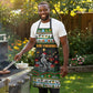 Zimbabwe Christmas Bird Elephant Apron Kisimusi Yakanaka - Bird Victoria Falls - Ugly Pixel Art