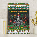 Zimbabwe Christmas Bird Elephant Canvas Wall Art Kisimusi Yakanaka - Bird Victoria Falls - Ugly Pixel Art