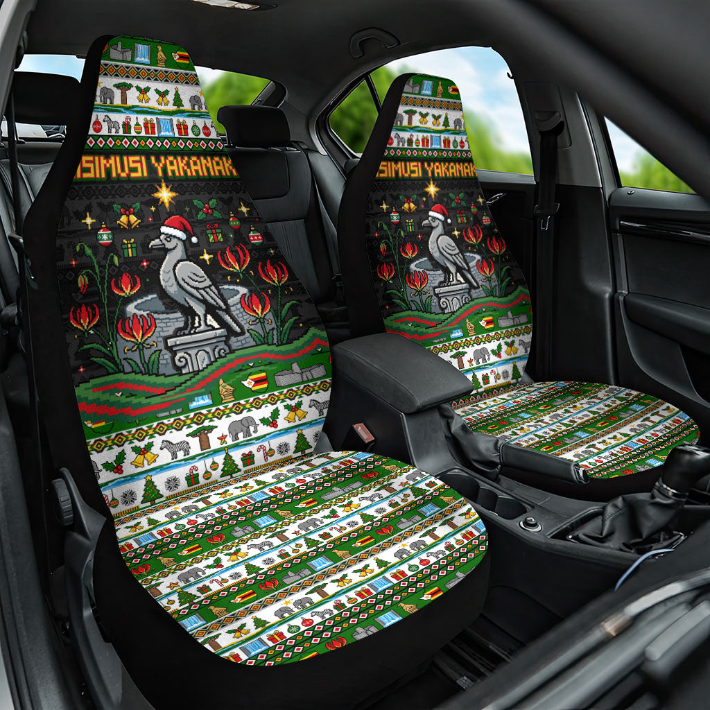 Zimbabwe Christmas Bird Elephant Car Seat Cover Kisimusi Yakanaka ...