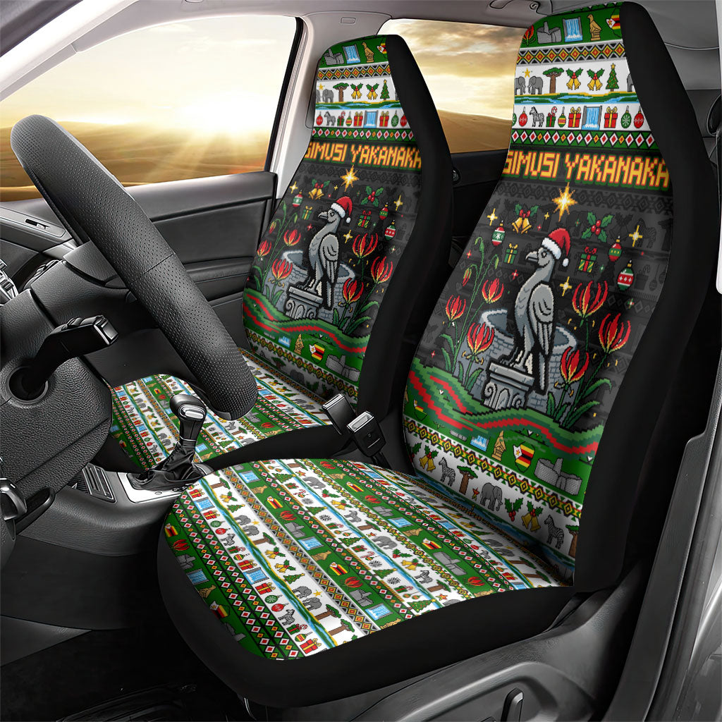 Zimbabwe Christmas Bird Elephant Car Seat Cover Kisimusi Yakanaka ...