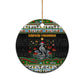 Zimbabwe Christmas Bird Elephant Ceramic Ornament Kisimusi Yakanaka - Bird Victoria Falls - Ugly Pixel Art