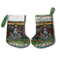 Zimbabwe Christmas Bird Elephant Christmas Stocking Kisimusi Yakanaka - Bird Victoria Falls - Ugly Pixel Art