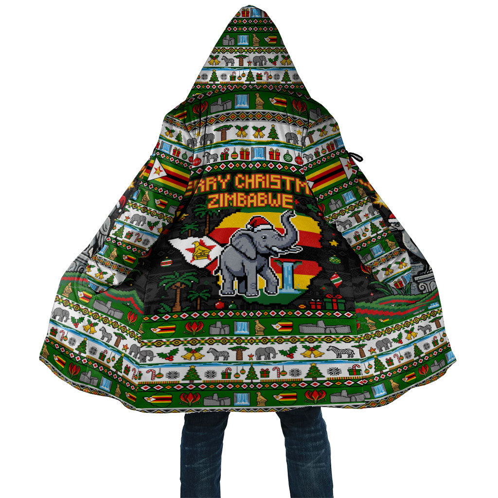 Zimbabwe Christmas Bird Elephant Cloak Kisimusi Yakanaka - Bird Victoria Falls - Ugly Pixel Art