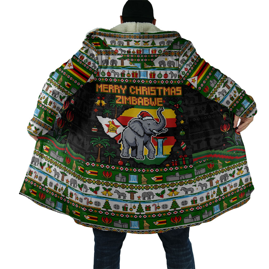 Zimbabwe Christmas Bird Elephant Cloak Kisimusi Yakanaka - Bird Victoria Falls - Ugly Pixel Art