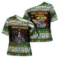 Zimbabwe Christmas Bird Elephant Cross Shoulder Shirt Kisimusi Yakanaka - Bird Victoria Falls - Ugly Pixel Art