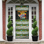 Zimbabwe Christmas Bird Elephant Door Cover Kisimusi Yakanaka - Bird Victoria Falls - Ugly Pixel Art