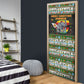 Zimbabwe Christmas Bird Elephant Door Cover Kisimusi Yakanaka - Bird Victoria Falls - Ugly Pixel Art