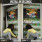 Zimbabwe Christmas Bird Elephant Door Cover Kisimusi Yakanaka - Bird Victoria Falls - Ugly Pixel Art