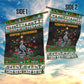Zimbabwe Christmas Bird Elephant Garden Flag Kisimusi Yakanaka - Bird Victoria Falls - Ugly Pixel Art