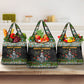 Zimbabwe Christmas Bird Elephant Grocery Bag Kisimusi Yakanaka - Bird Victoria Falls - Ugly Pixel Art