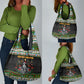 Zimbabwe Christmas Bird Elephant Grocery Bag Kisimusi Yakanaka - Bird Victoria Falls - Ugly Pixel Art
