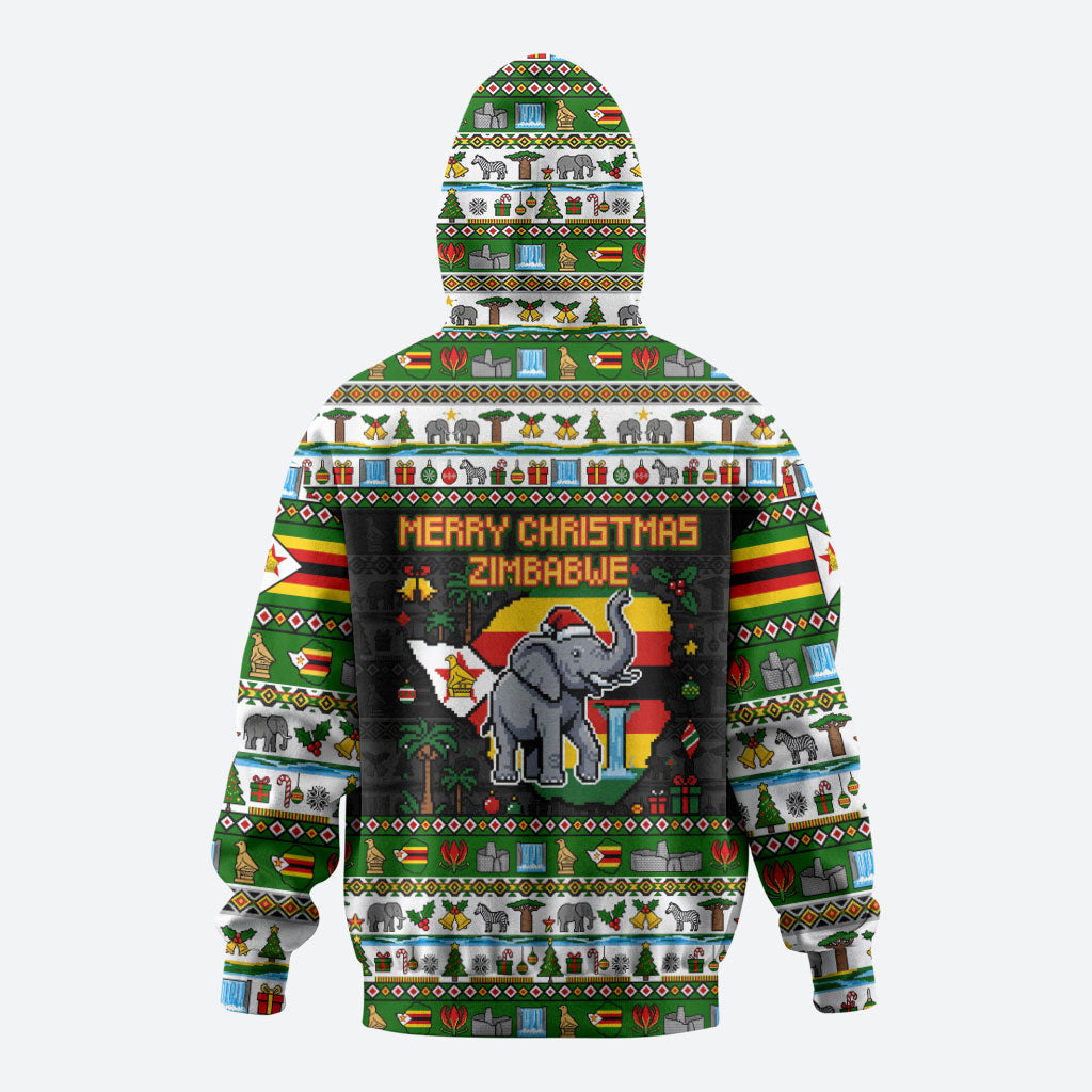 Zimbabwe Christmas Bird Elephant Hoodie Kisimusi Yakanaka - Bird ...